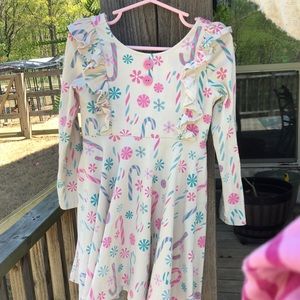 Eleanor Rose candycane dress